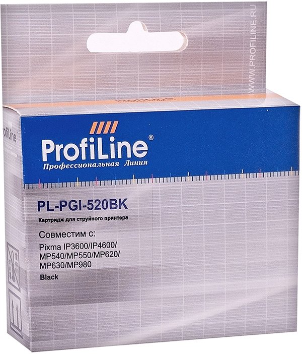 

Картридж ProfiLine PL-PGI-520BK (аналог Canon PGI-520BK)