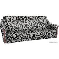 Диван Асмана Анна (рогожка листок черный)