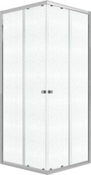 Eco NG-1009-14QMT 90x90x190 (хром/стекло матовое)