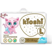 Трусики-подгузники Kioshi Premium Ультратонкие L 10-14 кг (40 шт)