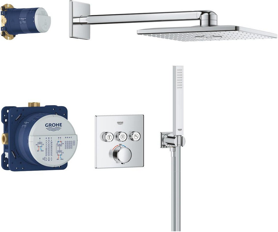 

Душевая система Grohe Vitalio SmartActive 310 Cube 34875000