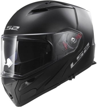 Мотошлем LS2 FF324 Metro Evo Solid (M, matt black)