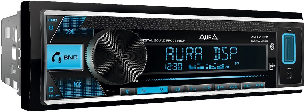 

USB-магнитола Aura AMH-76DSP-NR