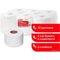 Туалетная бумага Laima Premium 126092 (12 шт, белый)