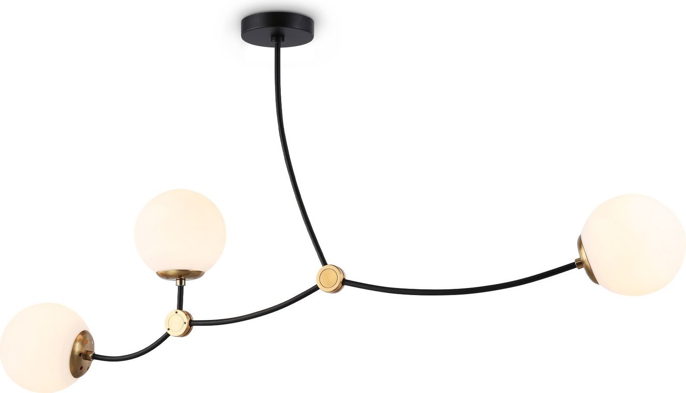 

Подвесная люстра Ambrella light Traditional TR2568/3 BK/SB
