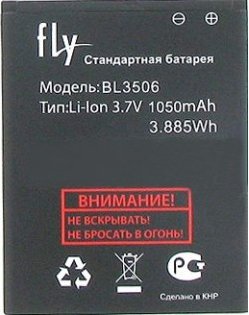 

Аккумулятор для телефона Fly E154 (BL3506)