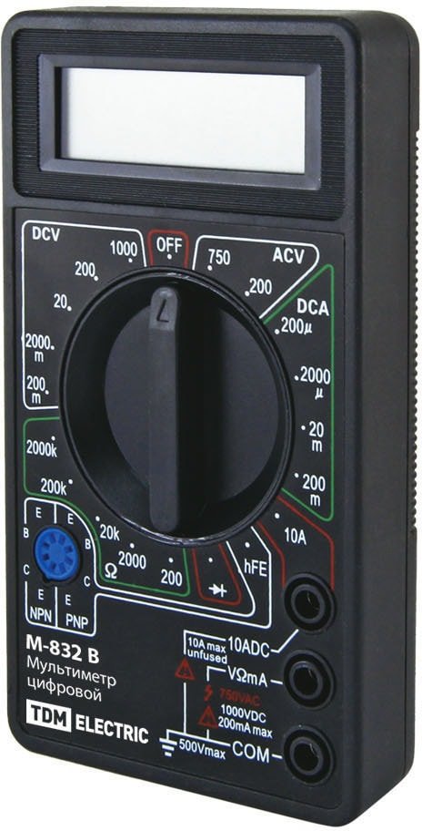 

Мультиметр TDM Electric М-832