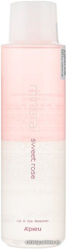  A'Pieu Лосьон для снятия макияжа Mineral Lip&Eye Remover Sweet Rose 250 мл