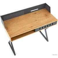 Стол Halmar B-43 110x51 (дуб золотой/черный)