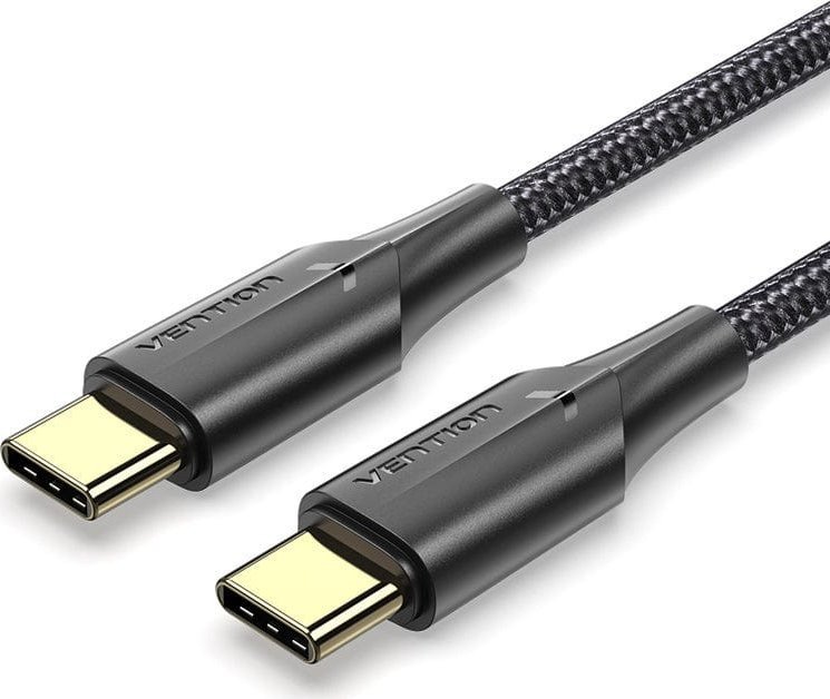 

Кабель Vention TAUBF USB 2 Type-C - USB 2 Type-C (1 м, черный)