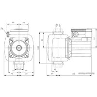 Циркуляционный насос Wilo TOP-Z 25/6 (1~230 V, PN 10, Inox)