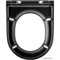 Сиденье для унитаза Berges Wasserhaus Uno Black SO 018153