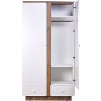 Шкаф распашной Polini Kids Ameli 4010 с ящиками 0002763.174 (белый/дуб крафт золотой)