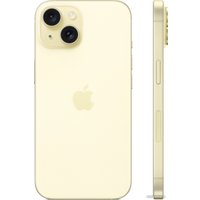 Телефон Apple iPhone 15 256GB (желтый)