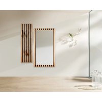 Зеркало Диприз Piaforte Д.68027.1 (дикий дуб/черный/дуб масло)