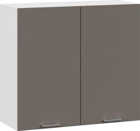 

Шкаф навесной Трия Габриэлла 1ВВ8 с двумя дверьми (белый/муссон)