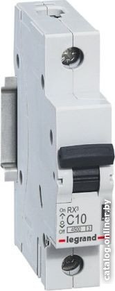Выключатель автоматический Legrand RX3 4.5kа 10а 1п С 419662