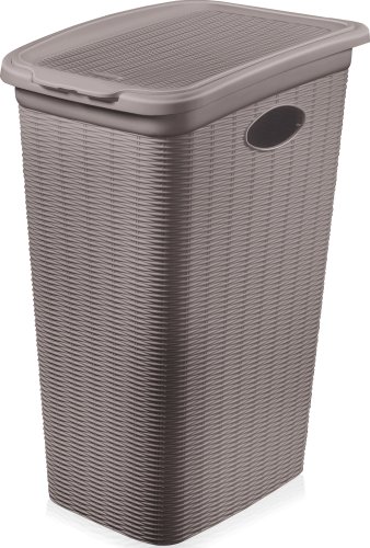 Корзина Эльфпласт Elegance 606 36 л (серо-коричневый)