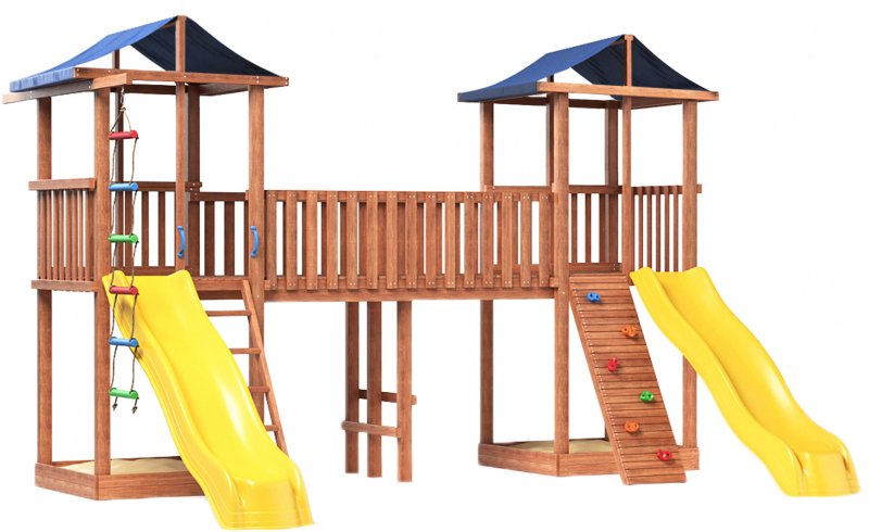 

Игровой комплекс Красная звезда СГ6-Р922-Тент