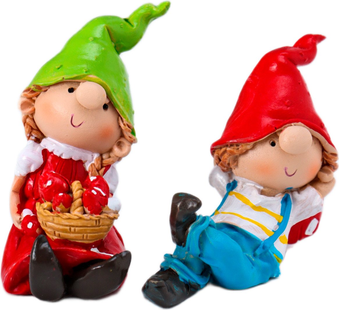 

Набор статуэток Sima-Land Малыши в длинных колпаках 10954766 (2шт)