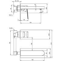 Смеситель Deante Alpinia Nero BGA N55L