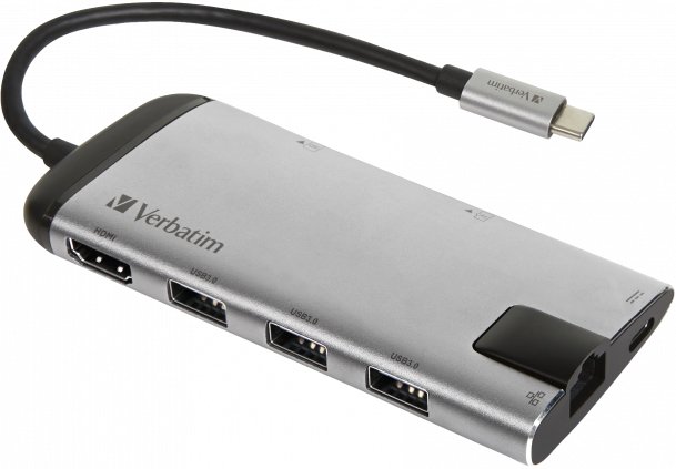 

Док-станция Verbatim USB-C Multiport Hub 49142