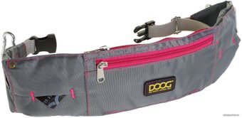  сумка для дрессуры Doog Maxi WB17 (серый/розовый)