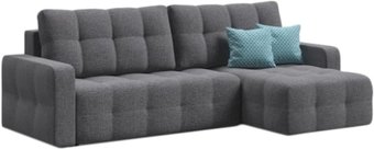 Угловой диван Craftmebel Dandy угол (правый, БНП, ткань, malmo серый)
