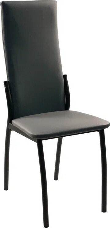 

Стул ВВР Оскар (серый/черный, экокожа)