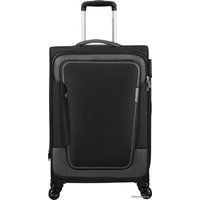 Чемодан-спиннер American Tourister Pulsonic Asphalt Black 68 см