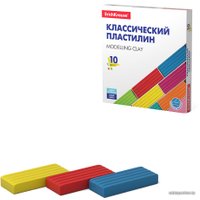 Пластилин Erich Krause Basic 50640 (10 цветов)