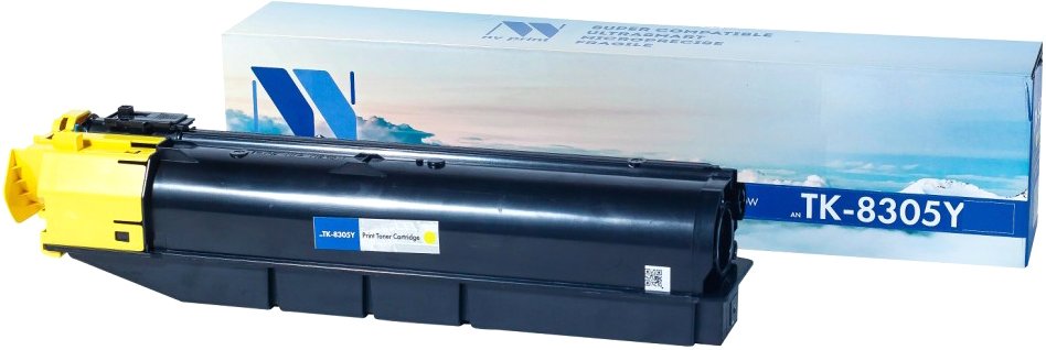 

Картридж NV Print NV-TK8305Y (аналог Kyocera TK-8305Y)