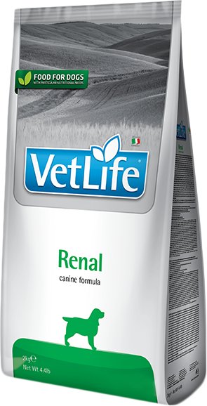 

Сухой корм для собак Farmina Vet Life Renal Dog (для поддержки функции почек) 12 кг