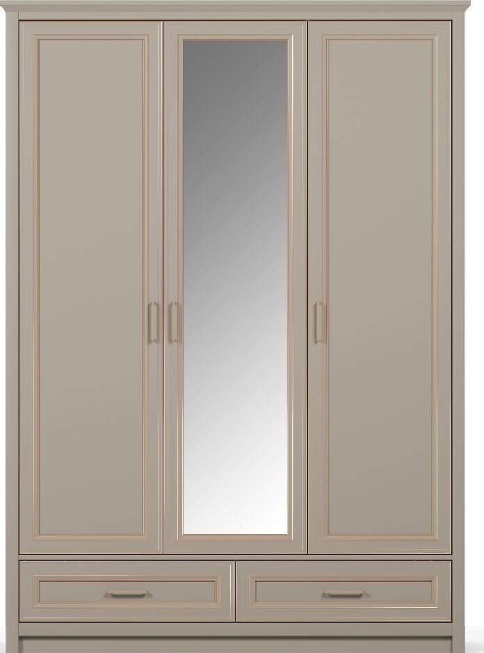 

Шкаф распашной Black Red White Classic SZF2D1L2S (глиняный серый)