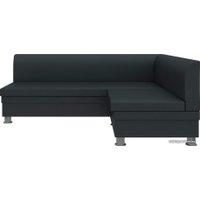 Угловой диван Mebelico Уют (черный)