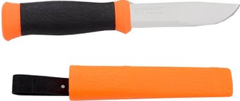 Нож Morakniv Outdoor 2000 (черный/оранжевый)