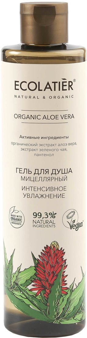 

Ecolatier Гель для душа Green Аloe Vera Интенсивное увлажнение 350 мл