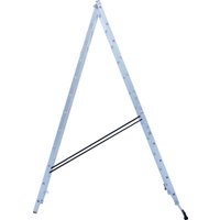 Лестница-стремянка Новая высота NV 122 алюминиевая двухсекционная 2x12 ступеней