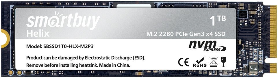 SSD SmartBuy Helix 1TB SBSSD1T0-HLX-M2P3
