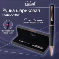 Ручка шариковая Galant 144169 (темно-синий/розовое золото)