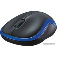 Мышь Logitech M186 (черный/синий)