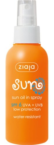 Масло солнцезащитное Ziaja Sun oil in spray SPF 6 125 мл