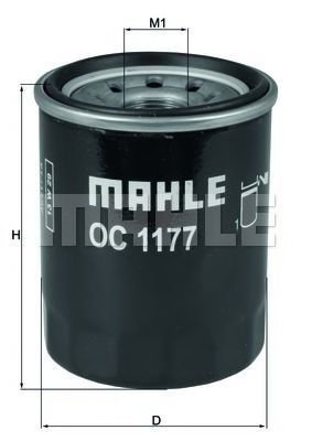 

Масляный фильтр Mahle Knecht OC1177