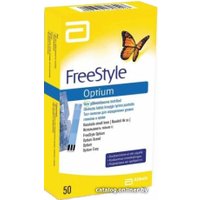Тест-полоски Abbott FreeStyle Optium (50 шт)