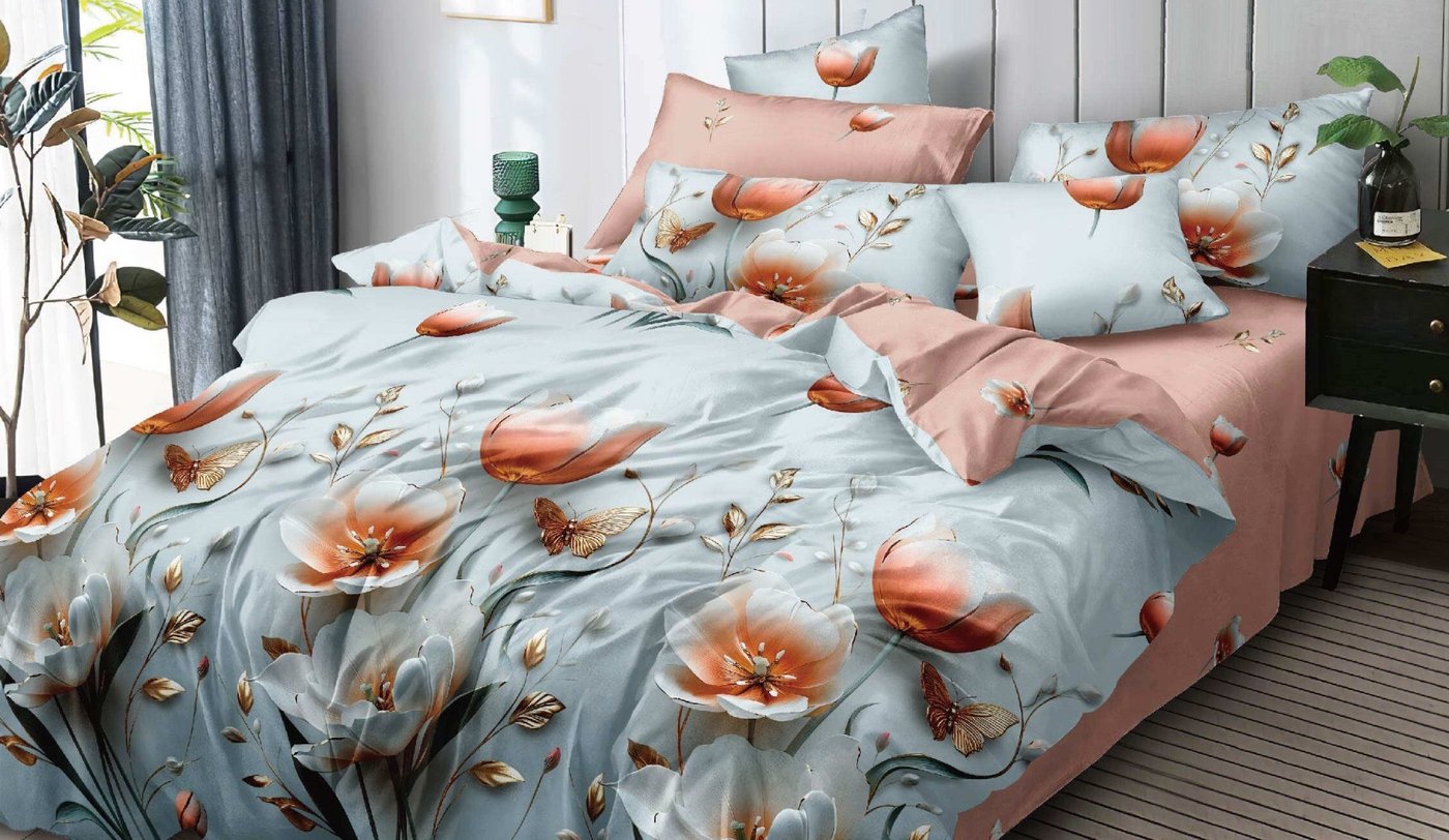 

Постельное белье Luxor № F 79006 Евро (поплин)