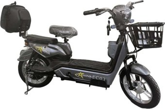 Электроскутер NOVA EC03 (серый, без цепи)