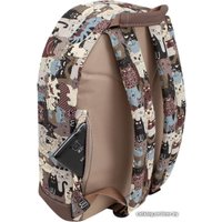 Городской рюкзак Asgard Р-5434 (коты/пэчворк/бежевый)