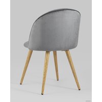 Стул Stool Group Лион Страйпс DC-69030G HLR-21 (велюр серый)
