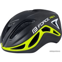 Cпортивный шлем Force Rex S/M (черный/салатовый)