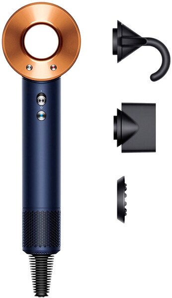 Фен Dyson HD07 Supersonic 113277-01 (евровилка, берлинская лазурь/медный)